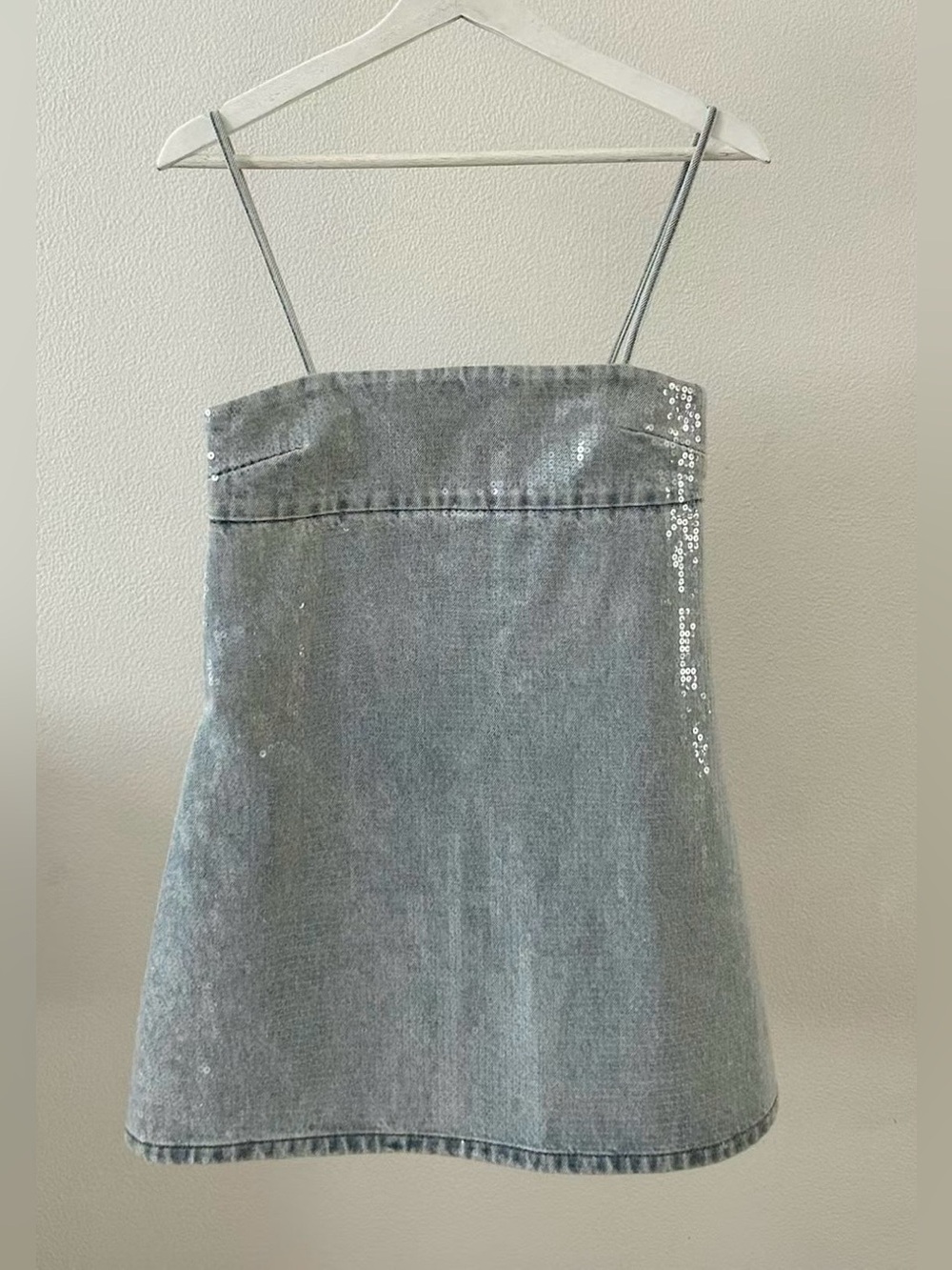 Retrofete Nadiya Denim Mini Dress - Picture 5 of 10